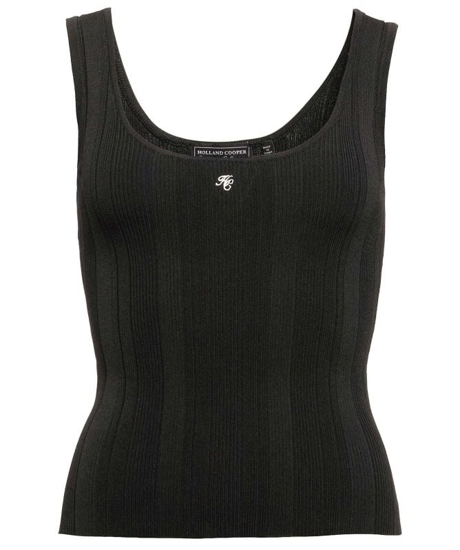 Holland Cooper Ruby Knitted Vest Top