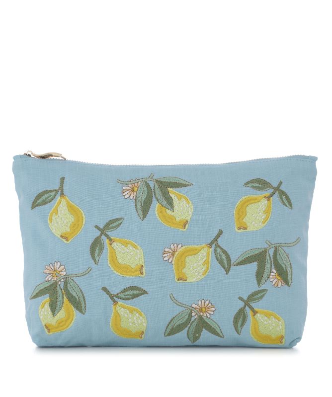 Elizabeth Scarlett Lemon Blossom Everyday Pouch