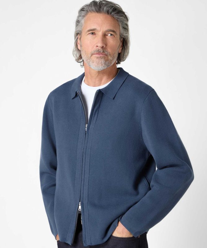 Oliver Sweeney Layham Cotton Knitted Jacket