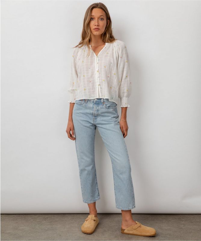 Rails Mariah Mini Buds V-Neck Top