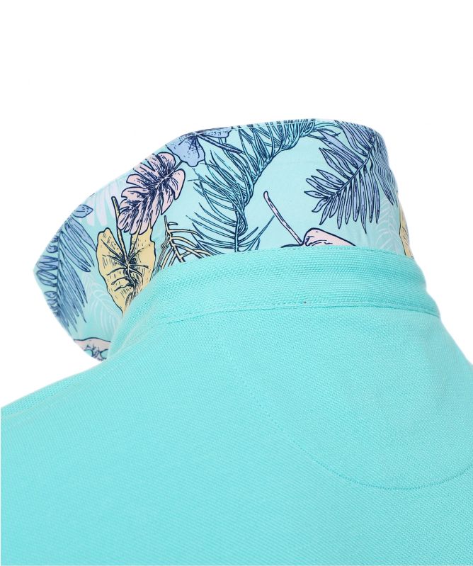 Hackett Slim Fit Palm Swim Trim Polo Shirt