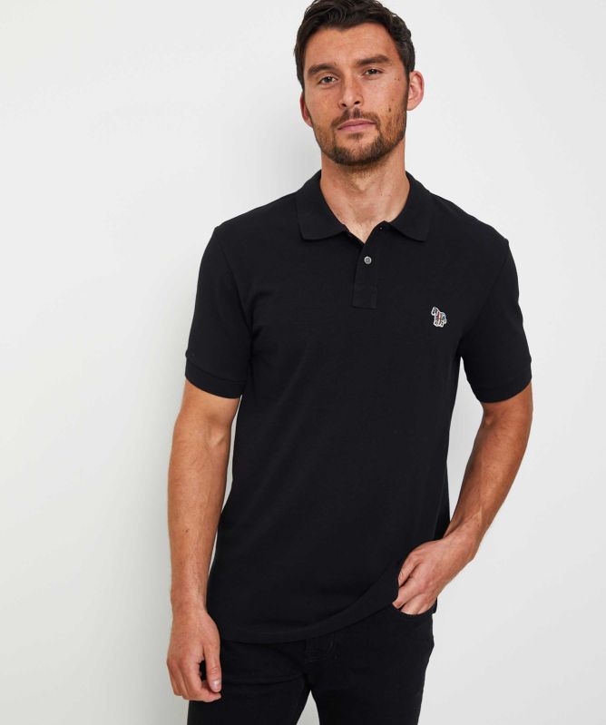 Paul Smith Short Sleeve Zebra Polo Shirt