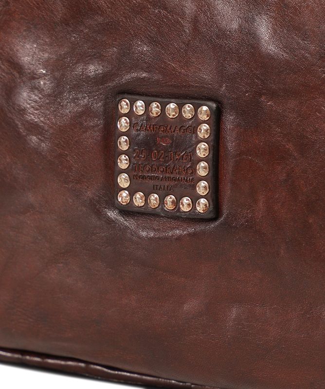 CAMPOMAGGI SAC À épaule Shoulder Bag M Cognac EUR 293,55 - FR