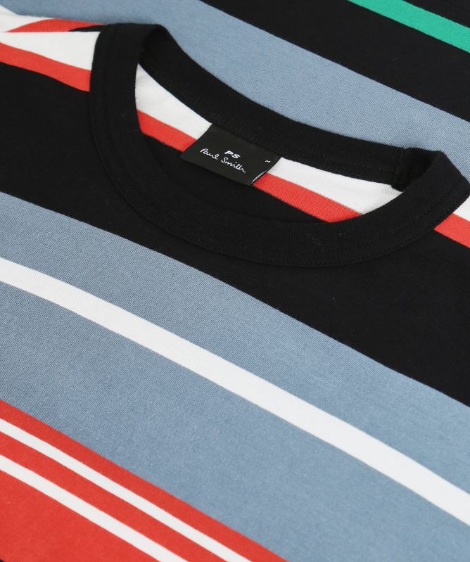 Paul Smith Organic Cotton Striped T-Shirt
