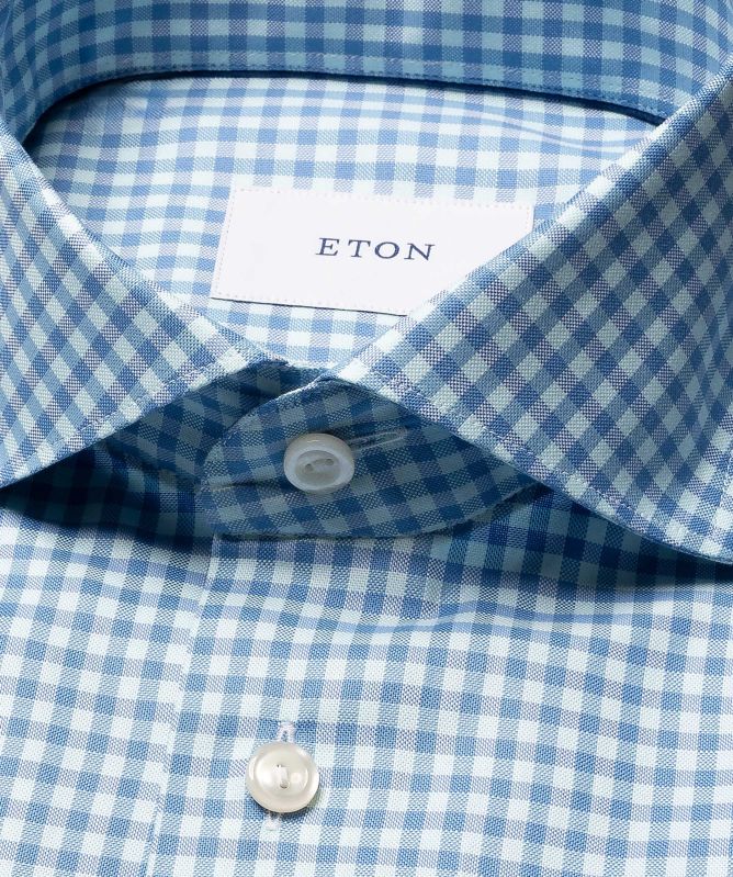 Eton Check Oxford Shirt