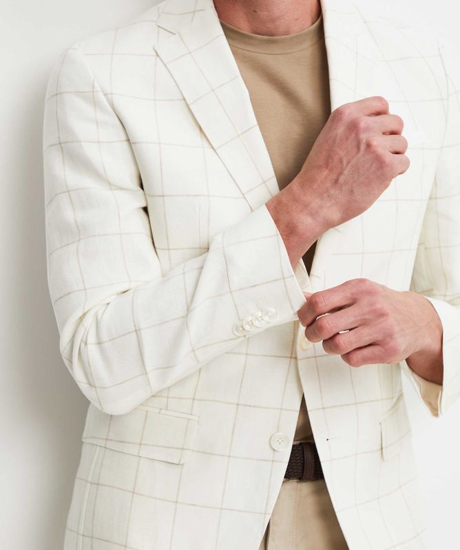 BOSS Linen Slim H-Hutson-233 Blazer
