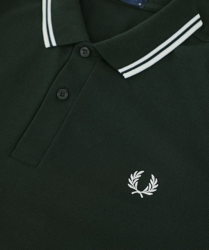 Fred Perry M3600 T50 NIGHT GREEN ポロシャツ Fred Perry Night Green M3600 T50 Polo Shirt