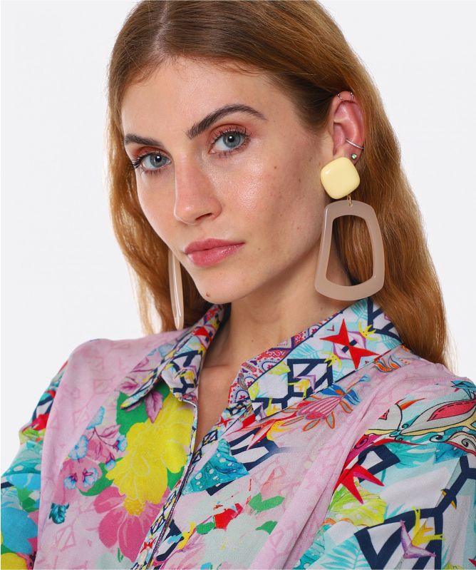 Francine Bramli Paloma Abstract Earrings
