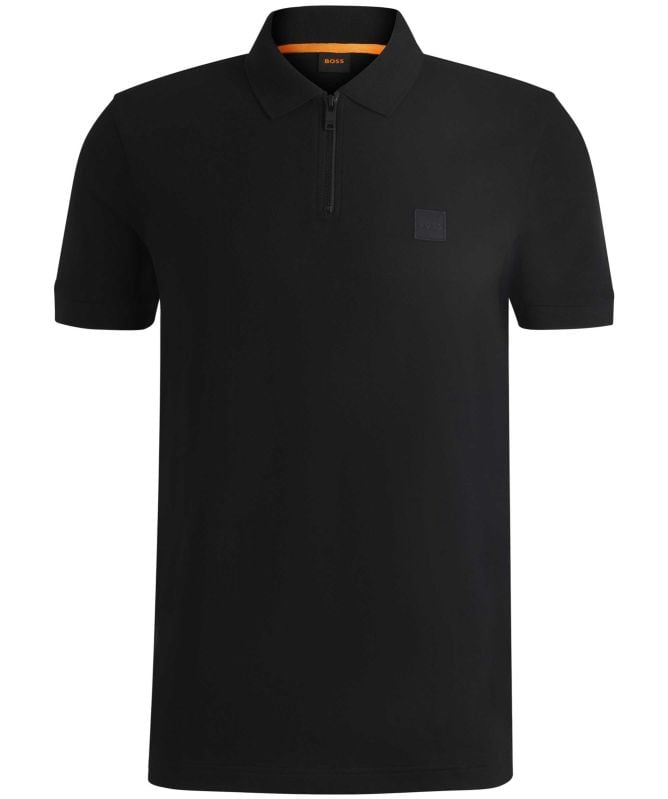 BOSS Slim Fit Passerzip Polo Shirt