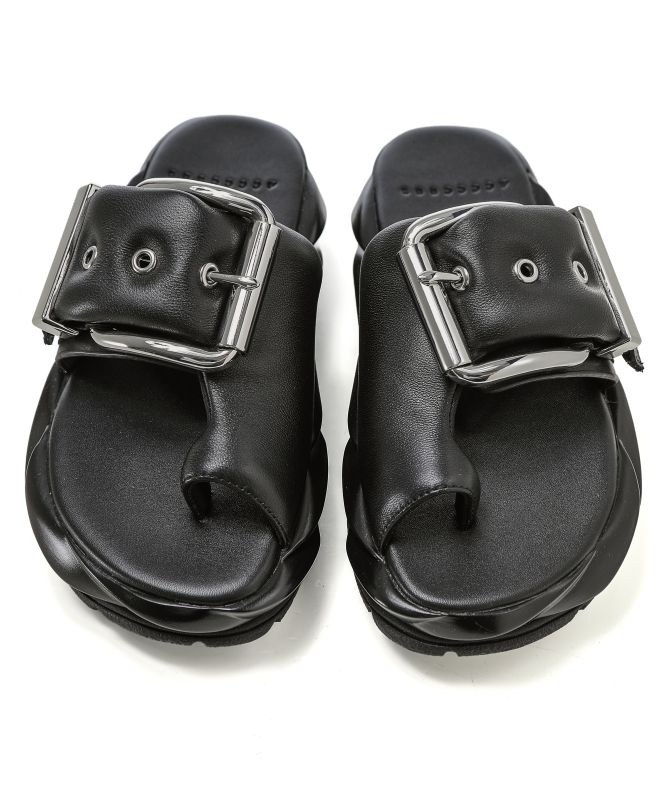 4CCCCEES Mellow Glow Pure Black Sandals