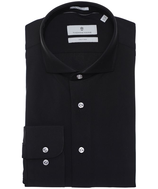 Thomas Maine Tailored Fit Knitted Roma Shirt