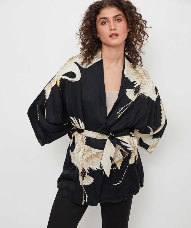 One Hundred Stars Stork Wrap Jacket