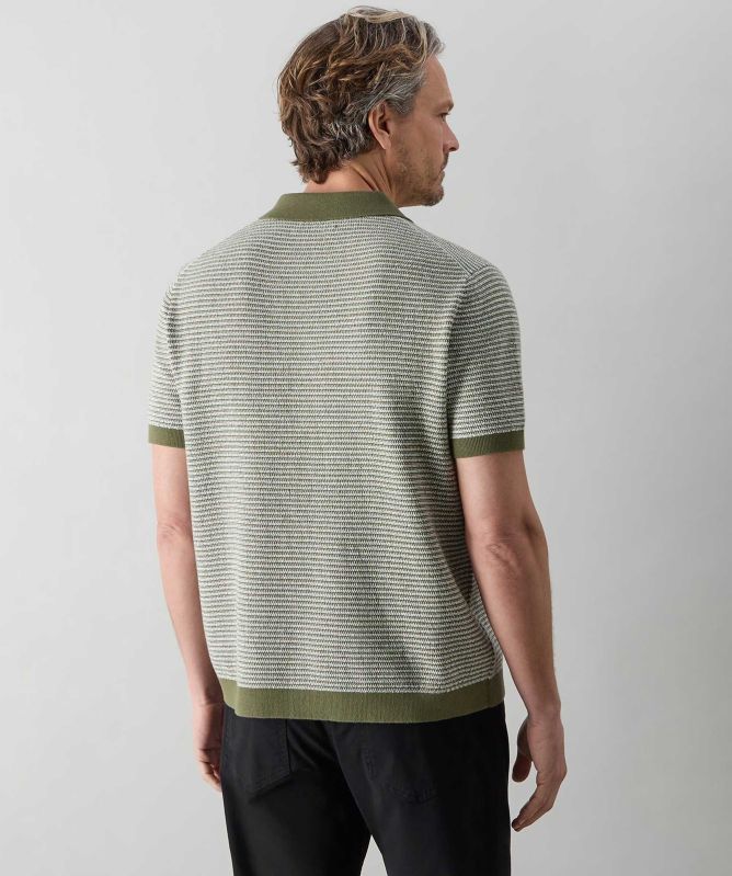 Oliver Sweeney Hessle Knitted Short-Sleeved Shirt