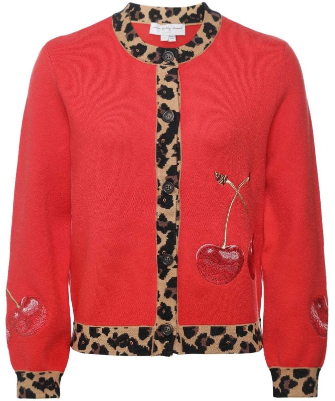 Never Fully Dressed Cherry Holly Cardigan