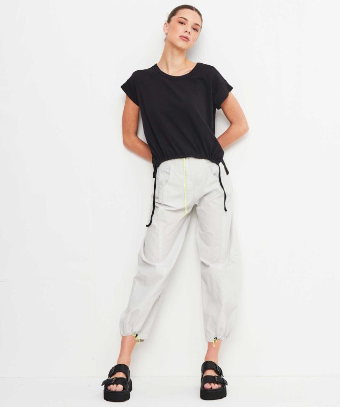 Lurdes Bergada Barrel Leg Drawstring Trousers