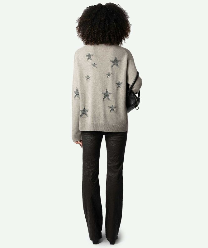 Zadig and Voltaire Markus Stars Cashmere Jumper