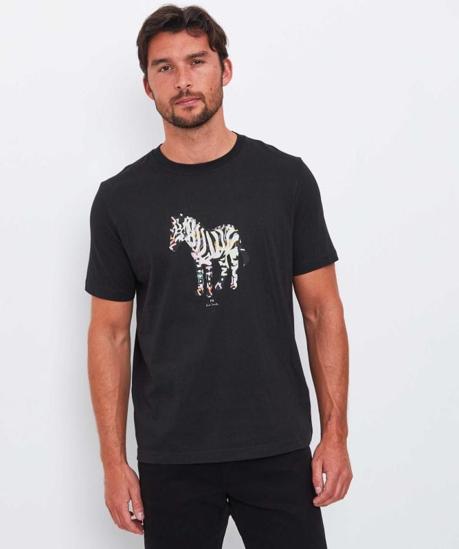 Paul Smith Graffiti Zebra T-Shirt