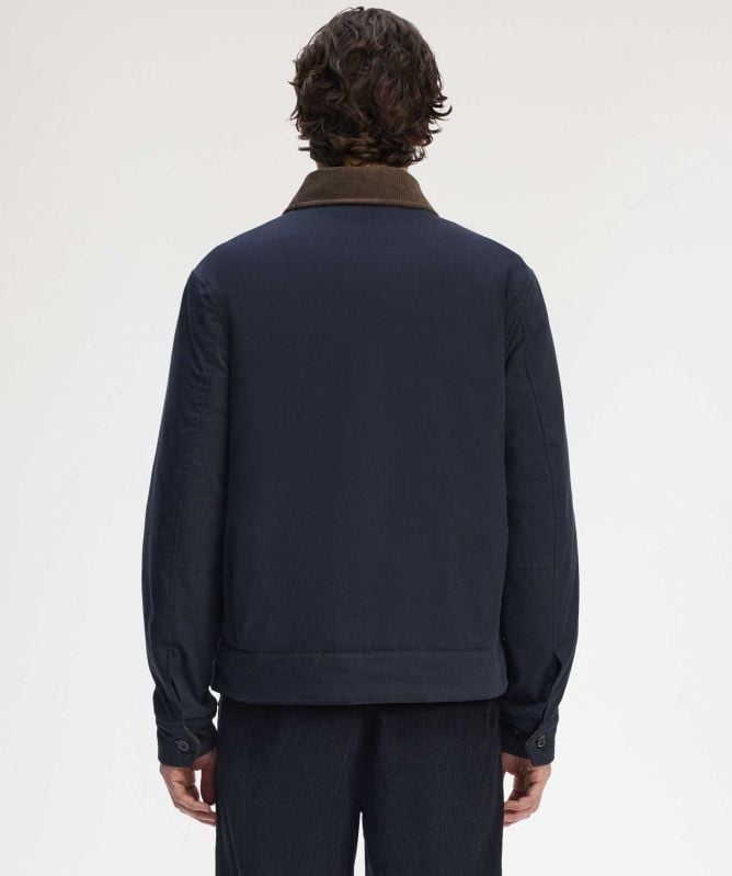 Fred Perry Cotton Caban Jacket