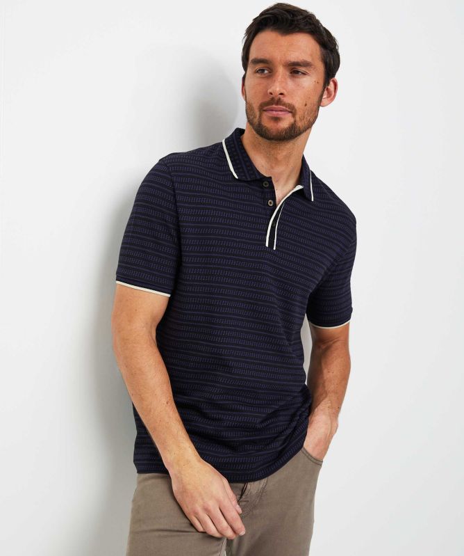 Paul Smith Broken Stripe Polo Shirt