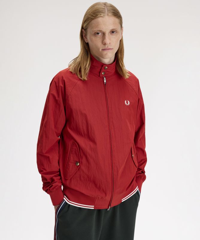 Fred Perry Crinkle Harrington Jacket