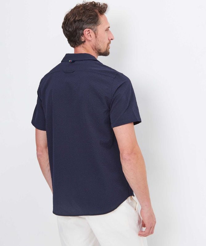 Paul Smith Seersucker Short Sleeve Shirt
