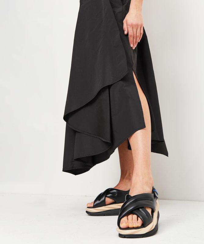 Bize Waterfall Maxi Skirt