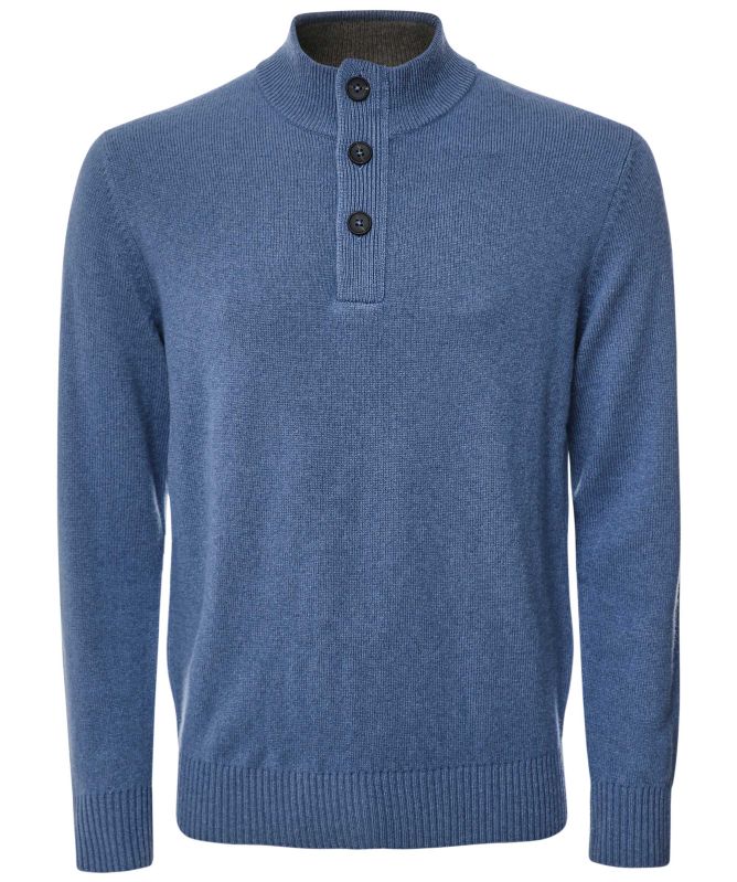 Thomas Maine Lambswool Mock Neck Jumper