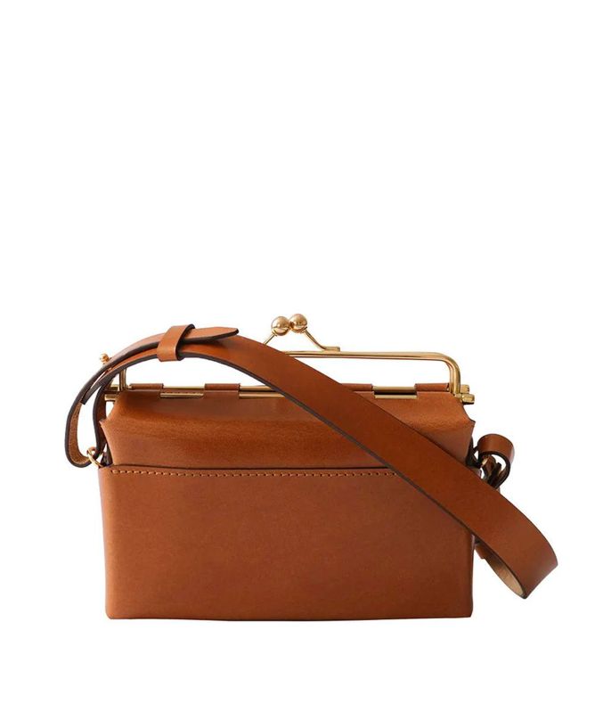 Nappa Dori Kisslock Bag