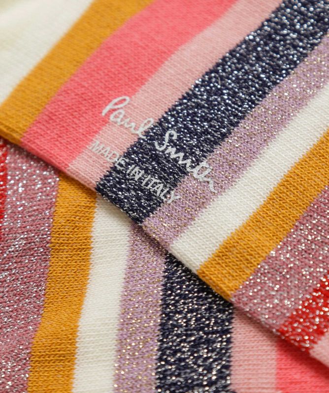 Paul Smith Glitter Stripe Socks