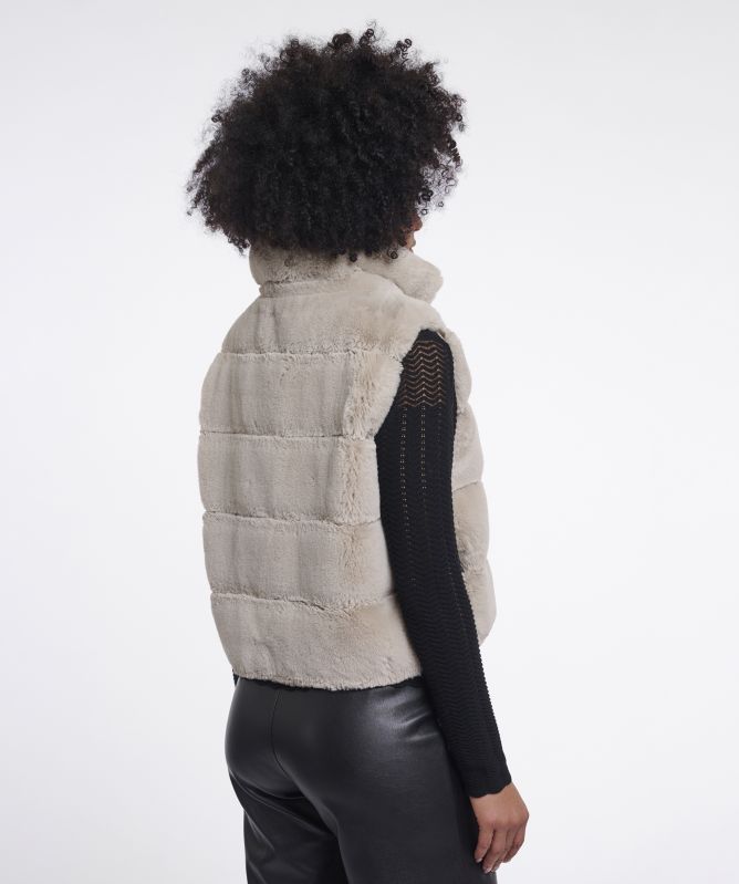 Rino and Pelle May Faux Fur Tank top