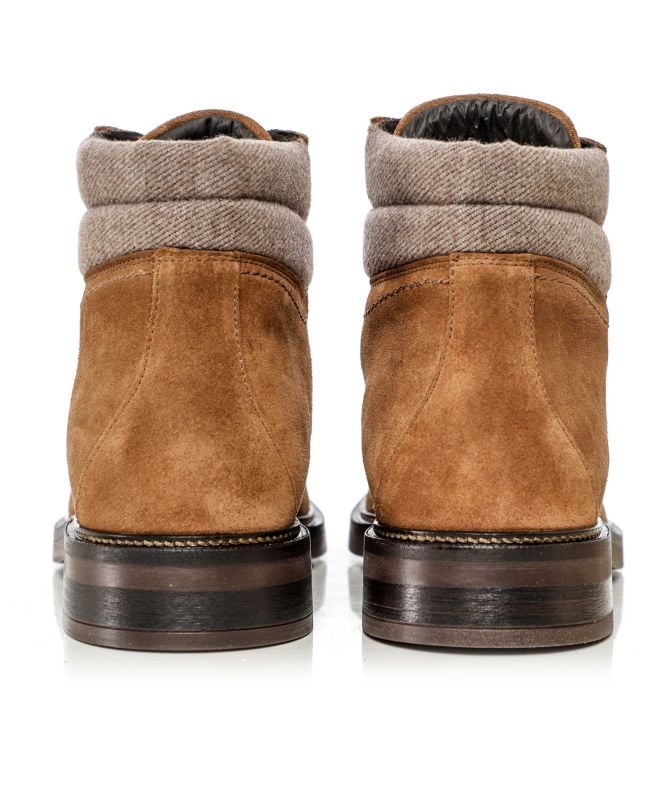 Hackett Suede Lace-Up Egmont Boots