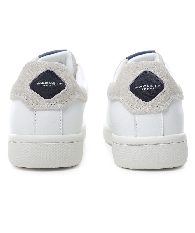 Hackett Leather Minimal Bond Trainers