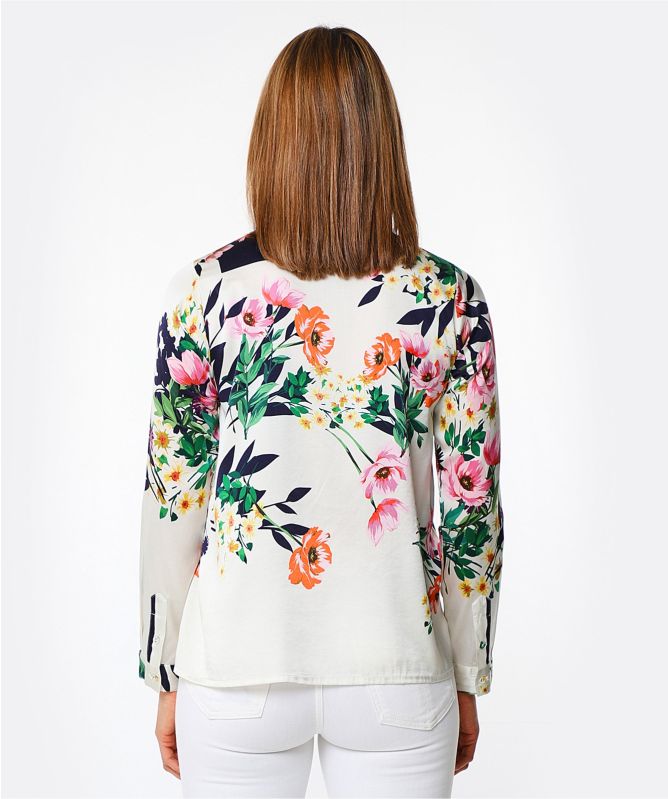 Johnny Was Andrea Silk Shirt