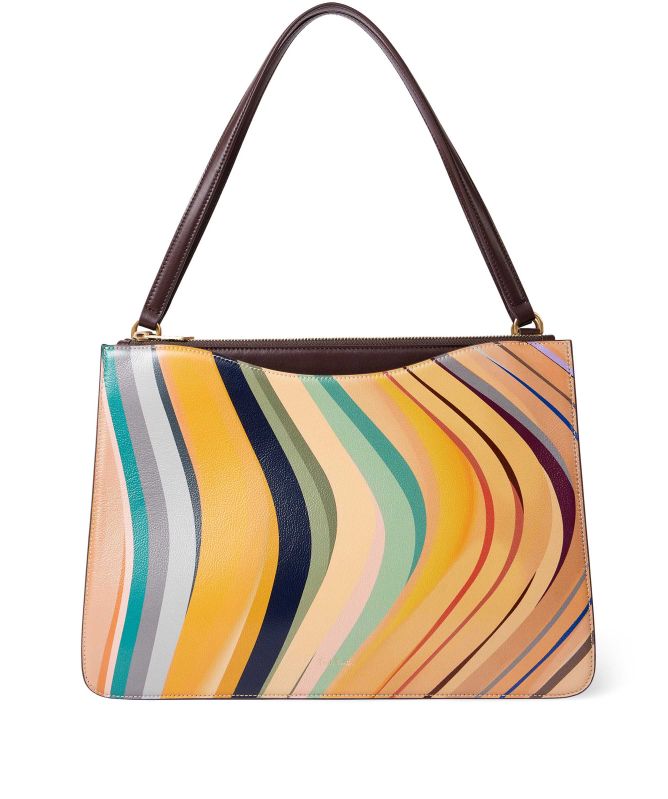 Paul Smith Dusky Swirl Double Zip Tote Bag