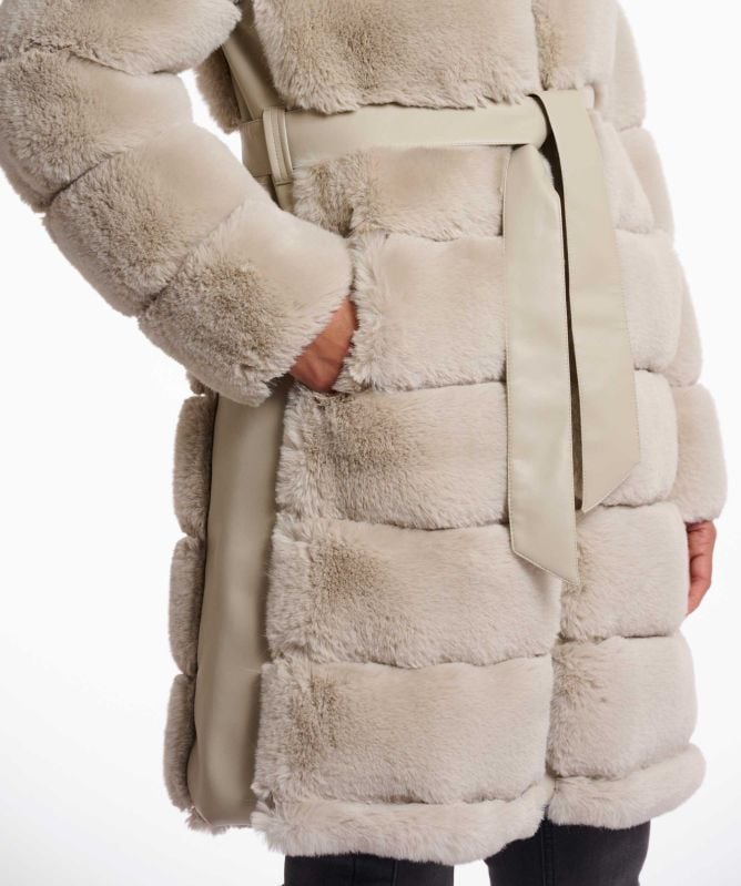 Rino and Pelle Bridget Faux Fur Coat