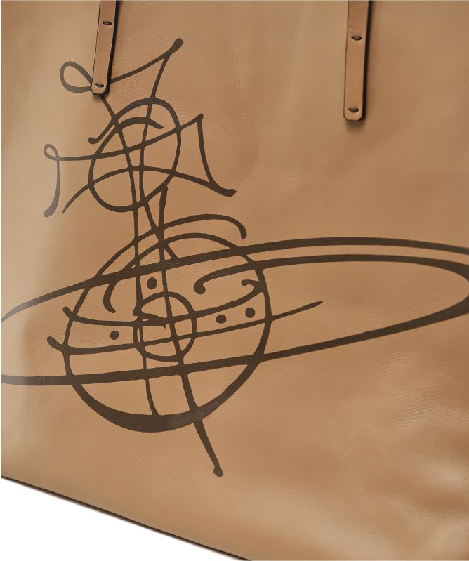 Vivienne Westwood Studio Leather Shopper Bag
