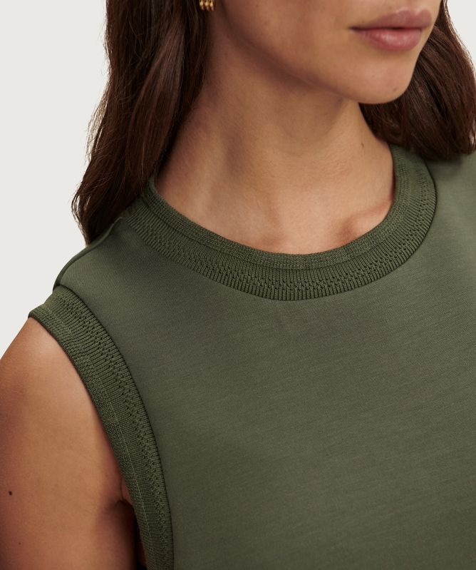 Varley Shea Crop Tank Top
