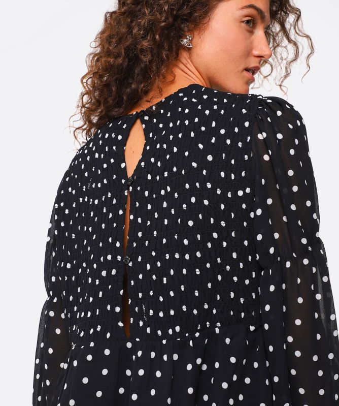 GANNI Printed Mini Dress