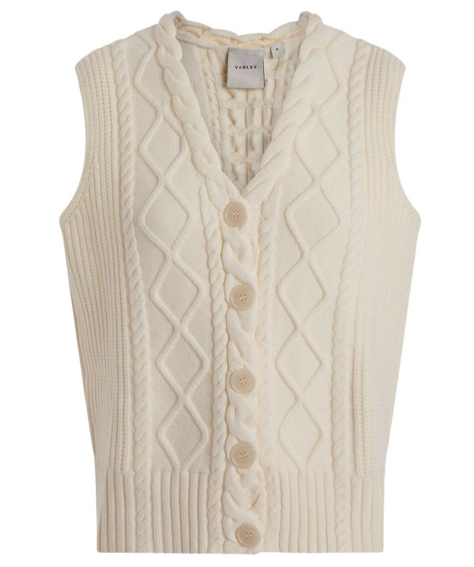 Varley Tatyana Cable Knit Tank top