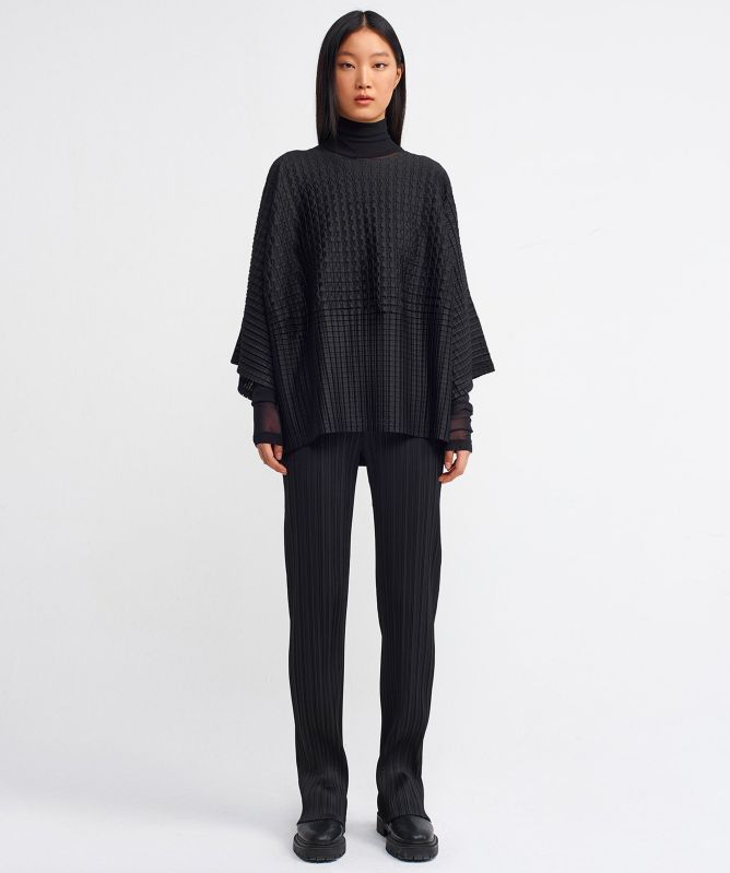 NU London Oversized Textured Top