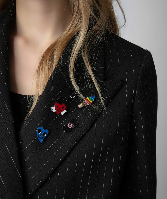 Zadig and Voltaire Valdo Pinstripe Blazer