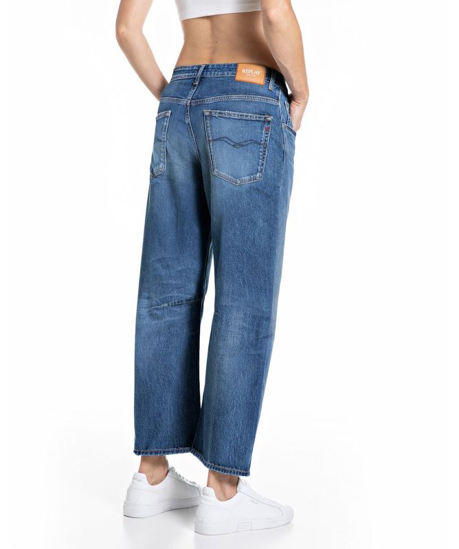 Replay Janie Barrel-Fit Jeans