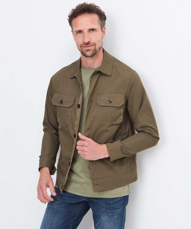 Seinse Double Pocket Overshirt