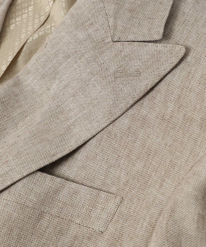 Sand Star Double-Breasted Jacket