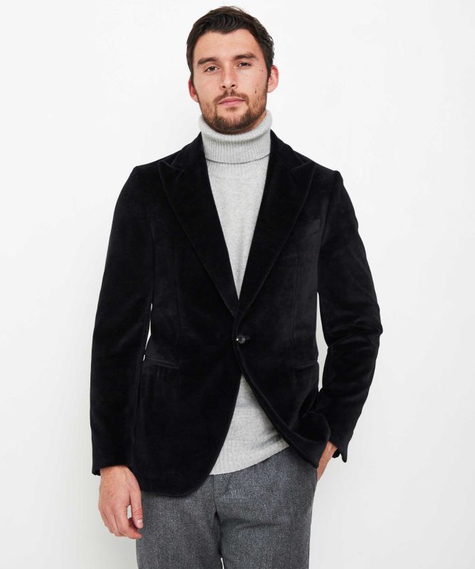 Circolo 1901 Slim Fit Velvet Jacket
