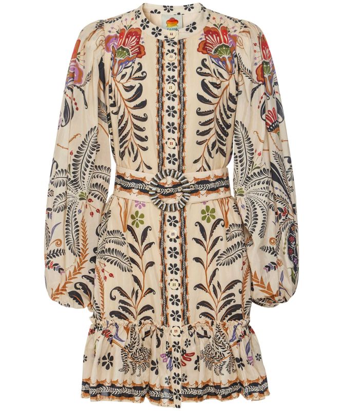 FARM Rio Classic Nature Mini Dress