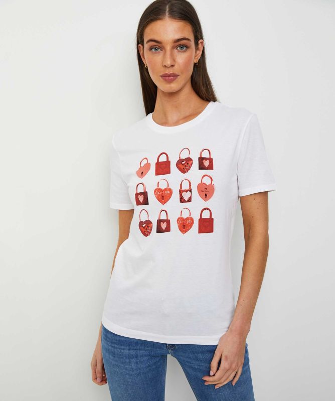 Paul Smith Heart Padlocks T-Shirt