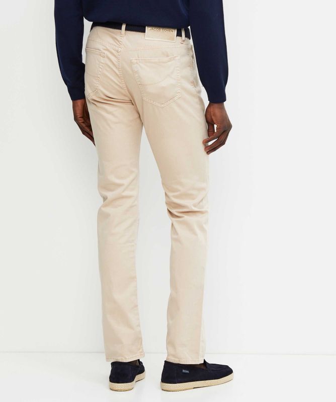 Jacob Cohen Slim Fit Five Pocket Bard Trousers