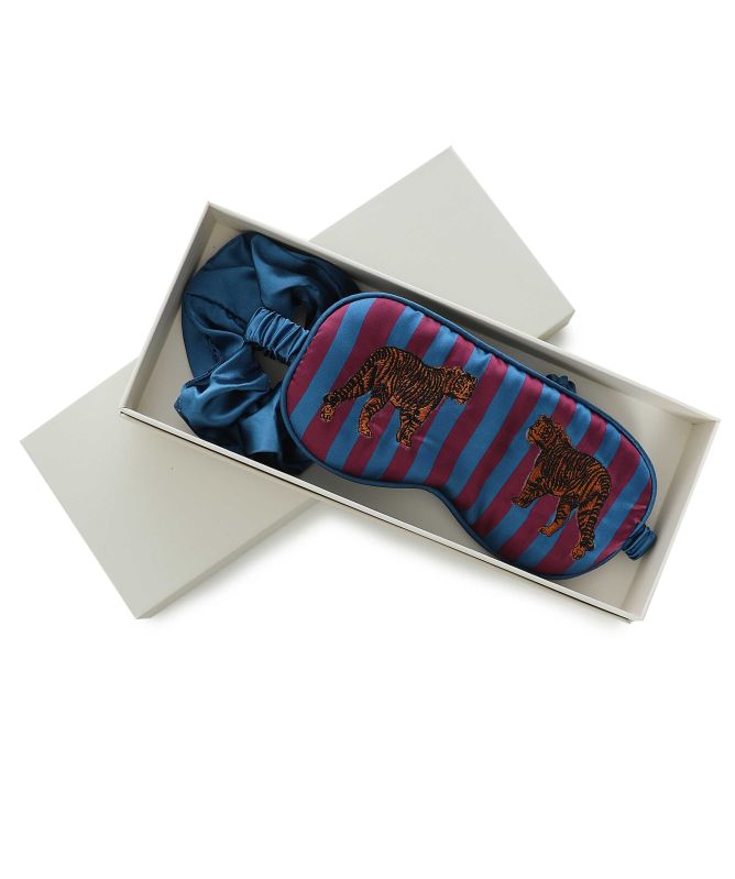 Chelsea Peers Tiger Stripe Sleep Mask Set