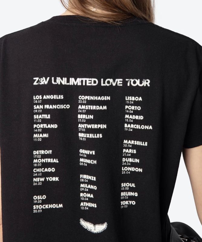Zadig and Voltaire Walk Concert T-Shirt